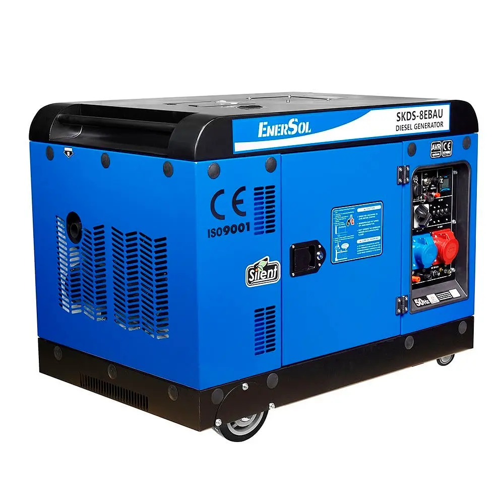 Генератор дизельный 7.5 кВт EnerSol SKD-8EBAU (41-00487) - фото 4