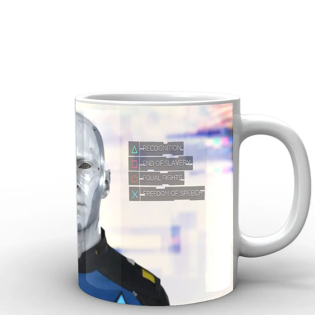 Кружка GeekLand Detroit: Become Human  Детройт: Стать человеком постер DR.02.008 330 мл белая - фото 3