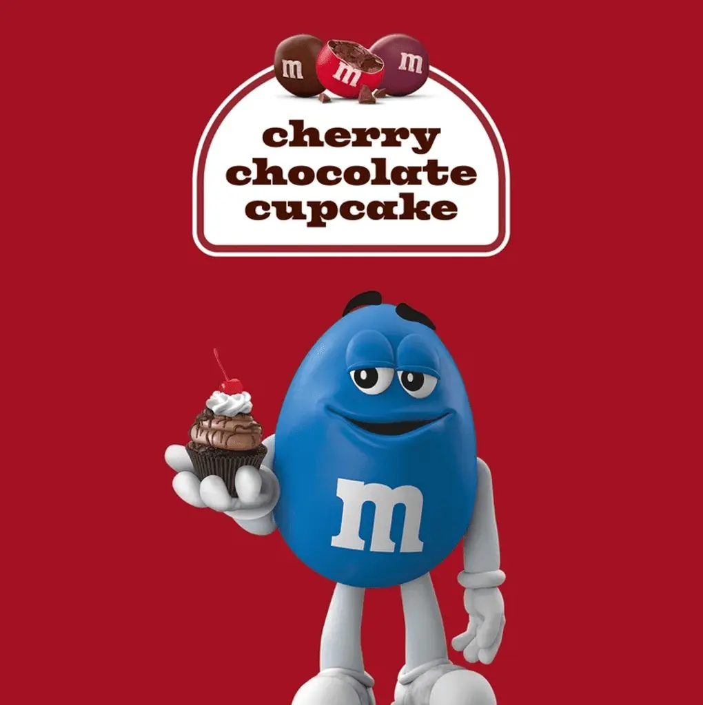 Драже M&M's Cherry Chocolate Cupcake Bakery Collection 255г - фото 2