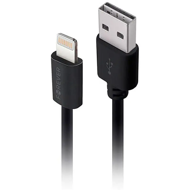 Автомобільний зарядний пристрій Forever M02 2A Cable lightning Black - фото 4