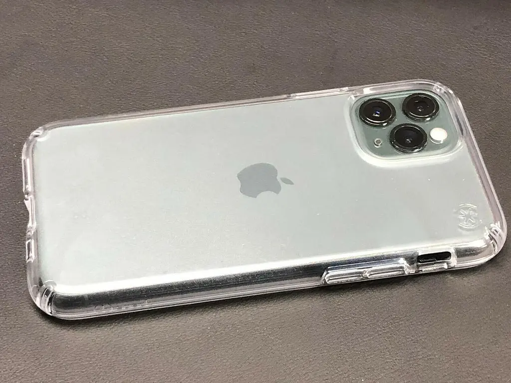 Чохол прозорий протиударний з антимікробним покриттям Speck Presidio Stay Clear б/в для iPhone 11 Pro (5.8") Crystal - фото 7