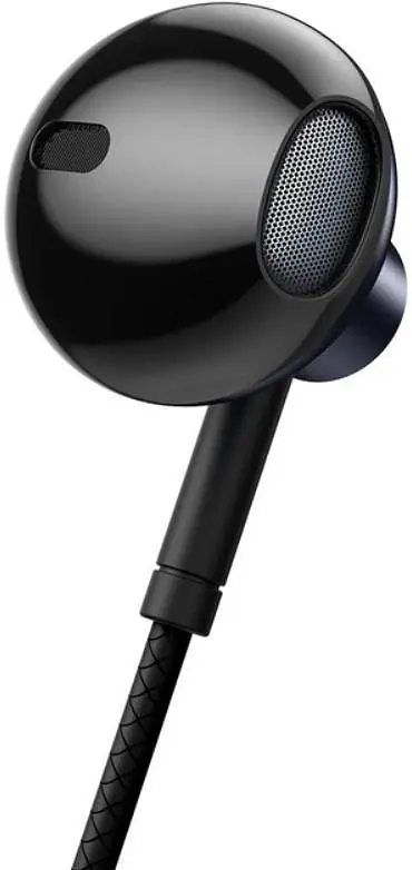 Дротові навушники Baseus Encok H19, 3.5mm, 1.2m (NGH19-03) black - фото 3