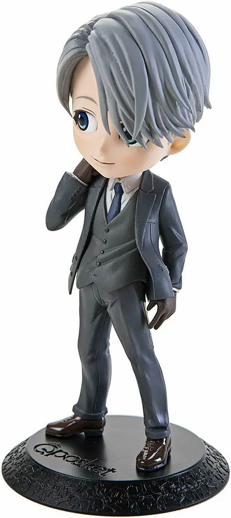 Фигурка Q Posket Виктор Никифоров Vikutoru Nikiforofu Юри на льду Yuri on Ice 15 см QP B YI 02 - фото 4