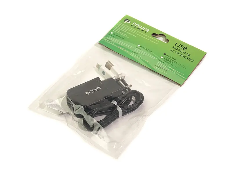 Зарядний пристрій PowerPlant W-280 USB/Lightning LED 220 В, 5 В, 2 A (SC230020) - фото 6