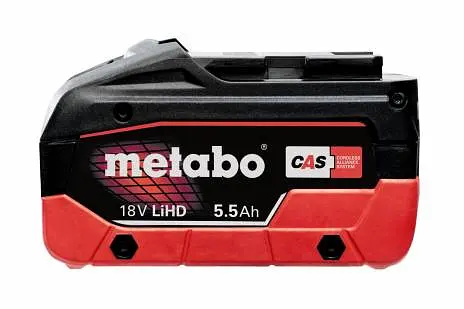 Аккумулятор LIHD 18В 5.5А·час 0.98кг Metabo hoz0014372 - фото 3