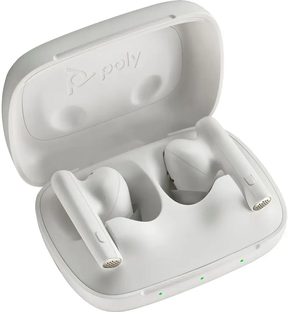 Навушники TWS Poly Voyager Free 60 Earbuds + BT700C + BCHC White (7Y8L4AA) - фото 6