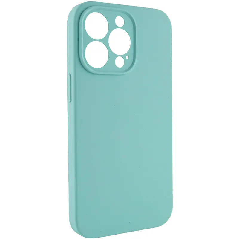 Чохол Silk Full Camera Protective (AA) NO LOGO для Apple iPhone 13 Pro (6.1") Бірюзовий / Marine Green - фото 2