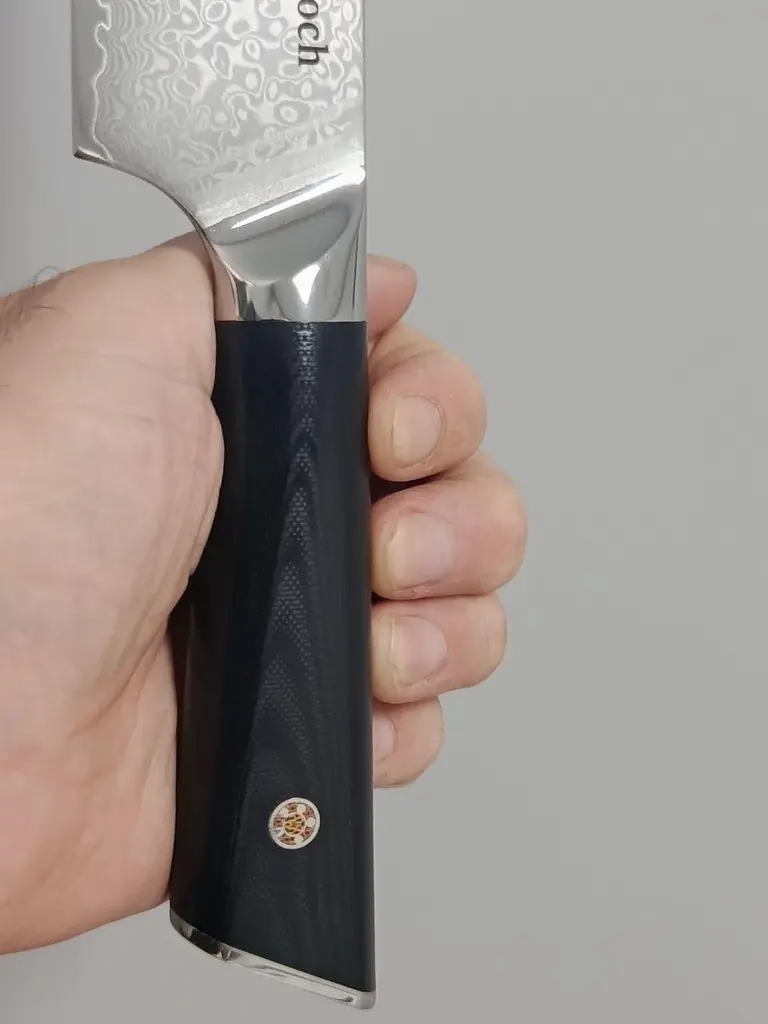 Ніж сантоку 20 см Damascus DK-LKB 5004 VG-10 дамаська сталь 67 шарів - фото 2
