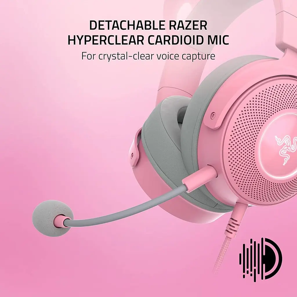Ігрові навушники Razer Kraken Kitty V2 PRO Quartz (RZ04-04510200-R3M1) [121917] - фото 7