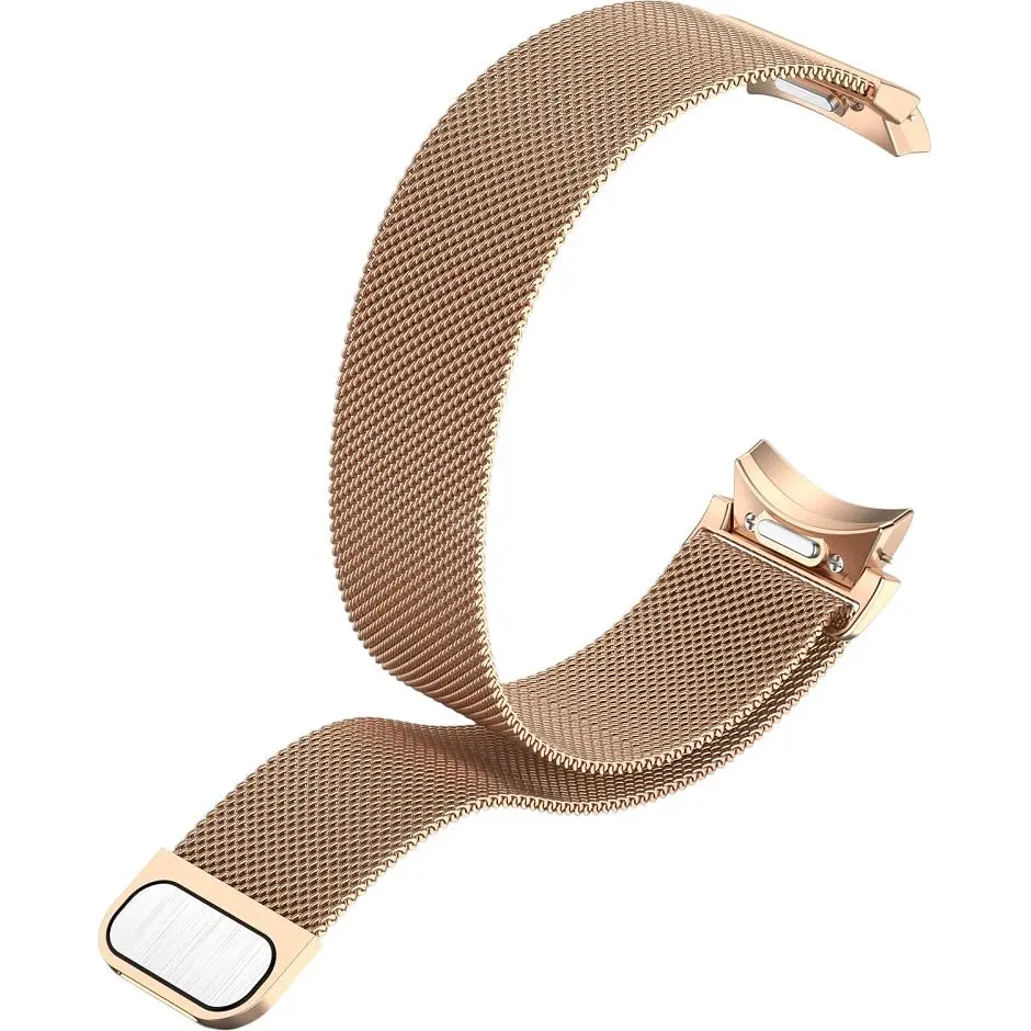 Ремінець ArmorStandart Milanese Magnetic для Samsung Galaxy Watch 7/FE/6/6 Classic/5/5 Pro/4/4 Classic Gold (ARM86844) [151811] - фото 4