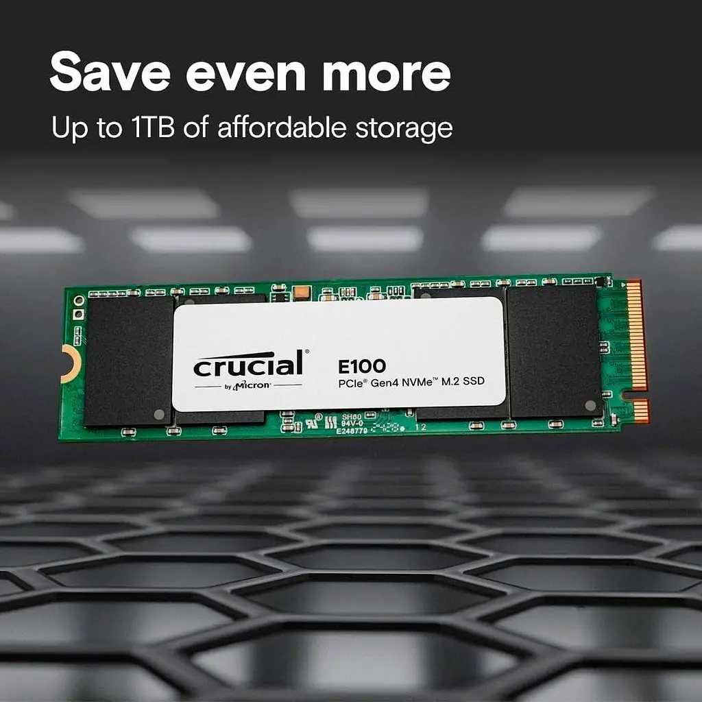 SSD накопичувач Crucial E100 1TB (CT1000E100SSD8) [142545] - фото 3