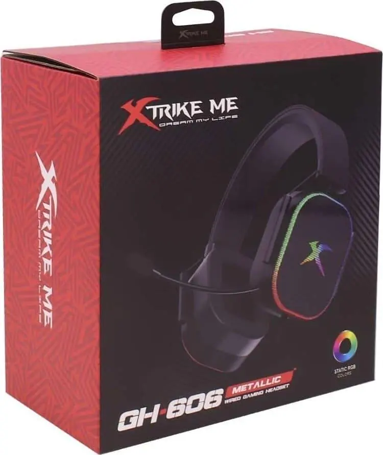 Ігрова гарнітура Xtrike Me GH-606 RGB XBOX/PS/PC Black (GH-606) - фото 4