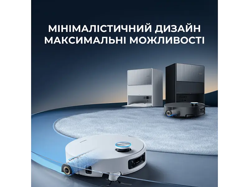 Робот-пилосос з вологим прибиранням Dreame Aqua 10 Ultra Roller Complete Black (RLH71DE-1-bl) - фото 6