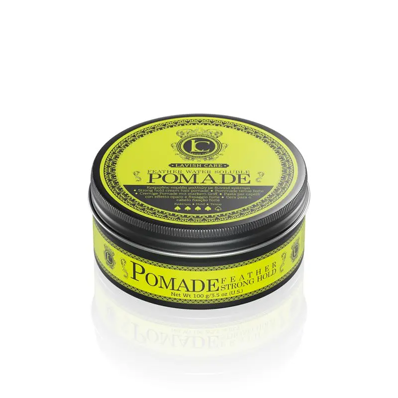 Крем-помада для волосся LAVISH CARE FEATHER WATER SOLUBLE POMADE лимонний аромат, 100 мл - фото 2