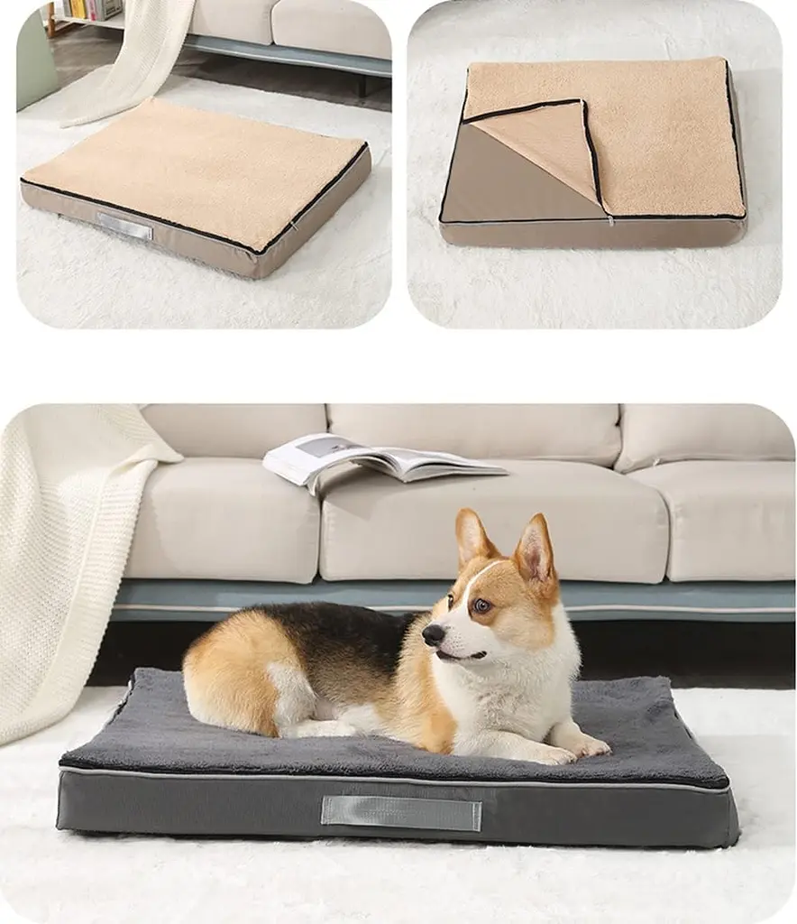 Лежанка для собак великих порід Люпосанчик BS-PB-011XL Grey - фото 3