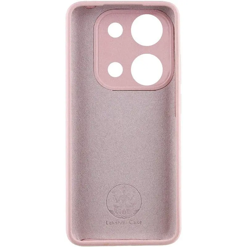 Чехол Silicone Cover Lakshmi Full Camera (AA) with logo для Xiaomi Poco X6 Pro Розовый / Pink Sand - фото 2