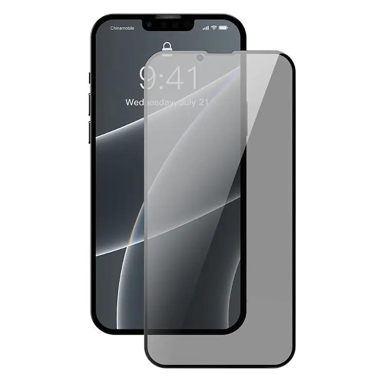Захисне скло Privacy Glass Iphone 13 Pro Max Black