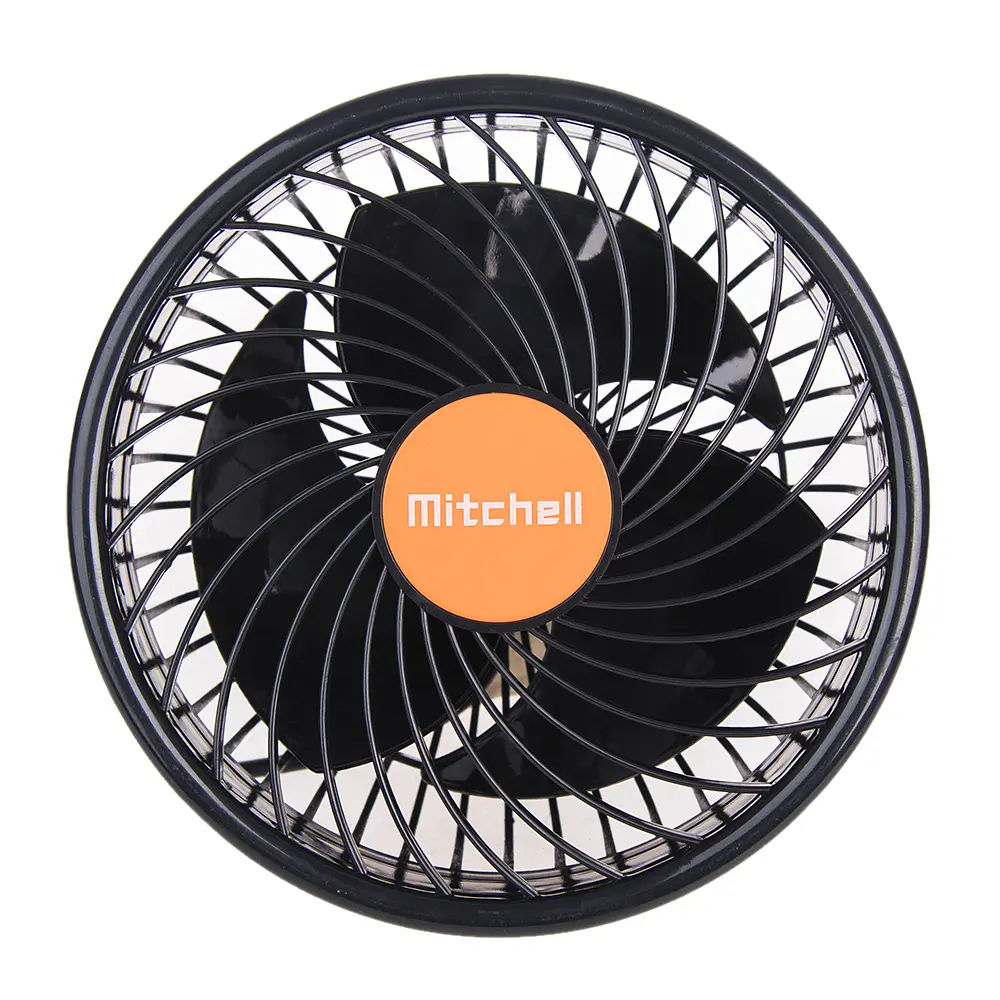 Автомобільний вентилятор Mitchell 6" 24V 12W на затиску два режими (HX-T704) - фото 2