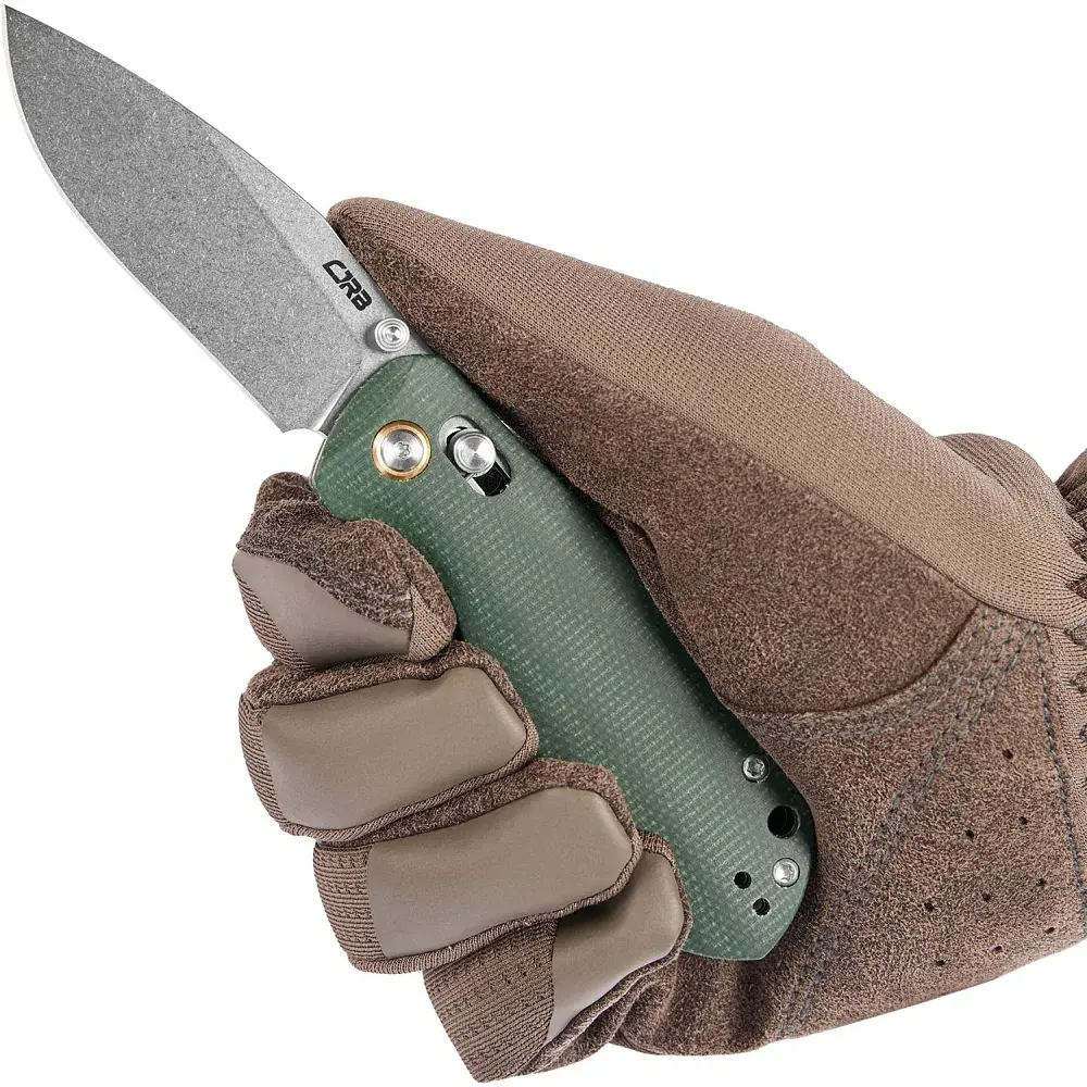 Ніж CJRB Maximal AR-RPM9 Micarta Green - фото 5