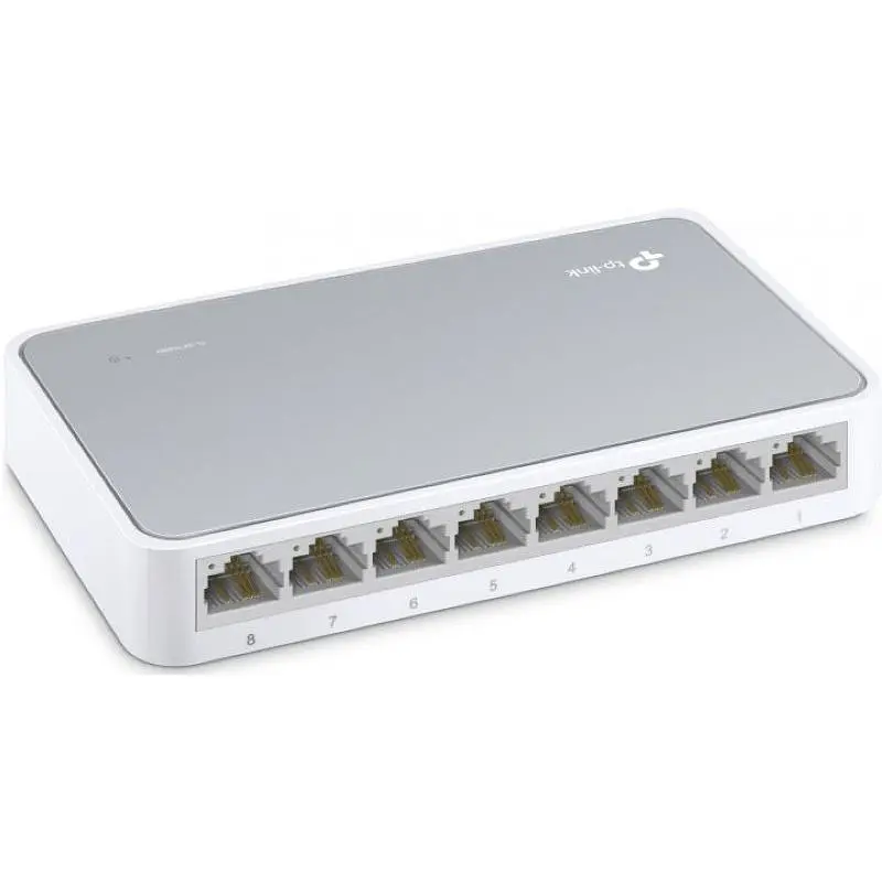 Комутатор TP-Link TL-SF1008D некерований настільний комутатор - фото 9
