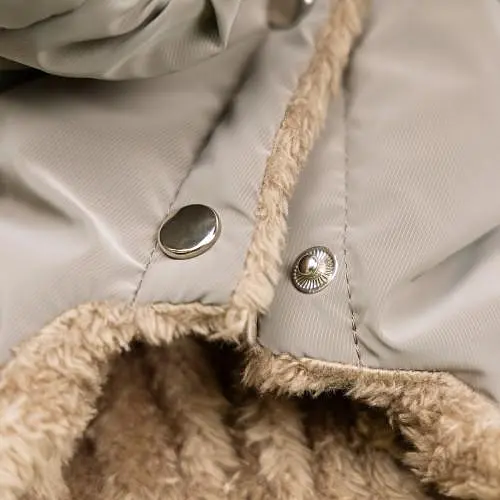 Комбінезон Pet Fashion Ego для собак, розмір S, бежевий - фото 3