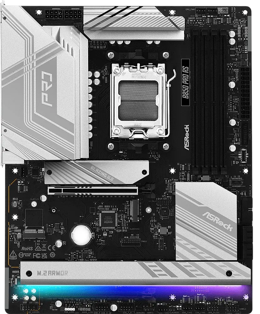 Материнська плата ASRock B850 PRO RS Socket AM5 - фото 4