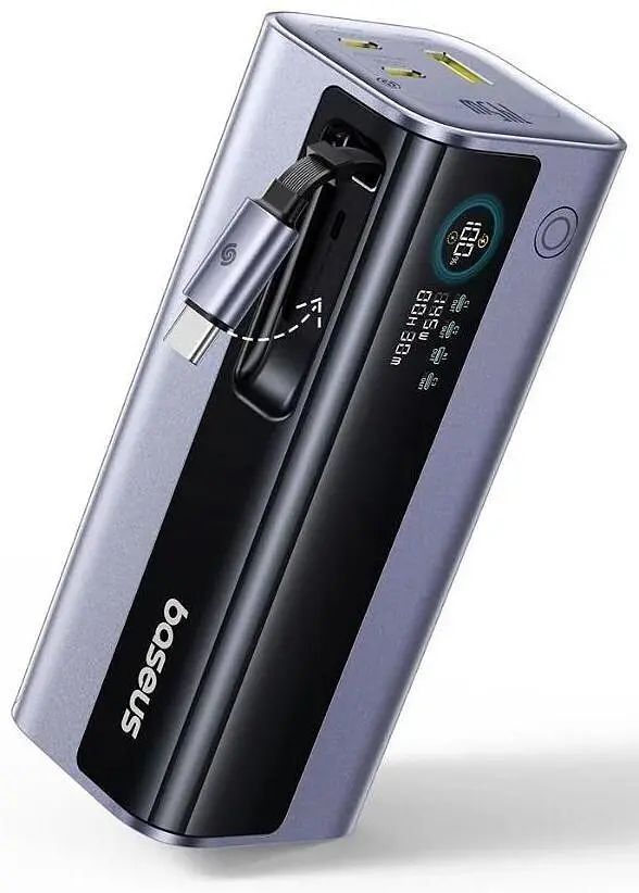 Повербанк (Powerbank) Baseus EnerGeek GR11 20000mAh 145W Space Grey (E0027B01) - фото 3