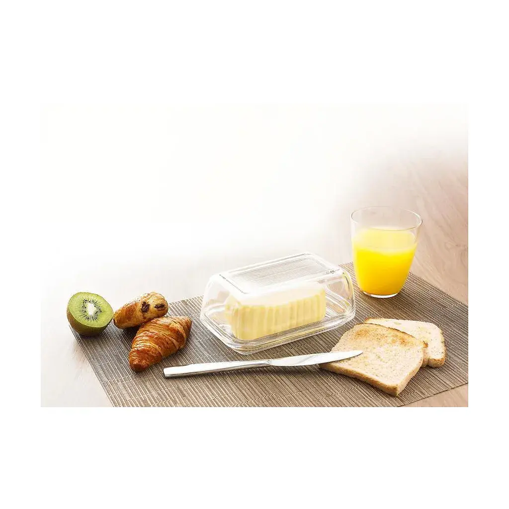 Маслянка кухонна Luminarc Butter Clear 17 см (N3913) - фото 6