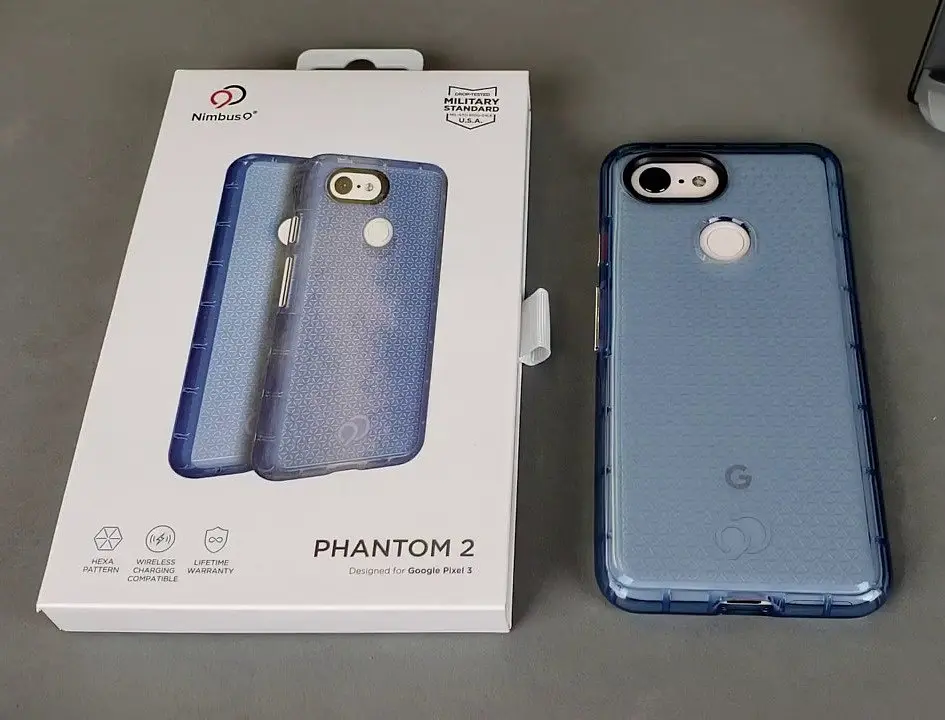 Протиударний чохол Nimbus9 Phantom 2 для Google Pixel 3 (5.5") Pacific Blue - фото 5