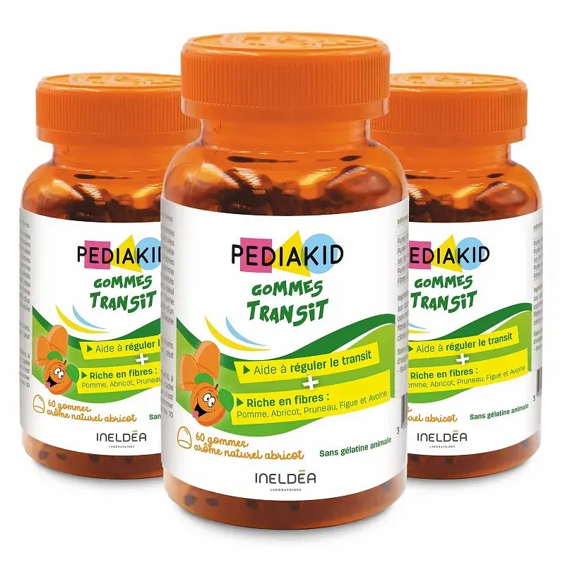 Жувальні пастилки Pediakid Gommes Transit для підтримки травлення 60 жувальних пастилок - фото 3
