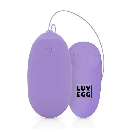 Віброяйце Luv Egg XL 16 см (фіолетове) - фото 1