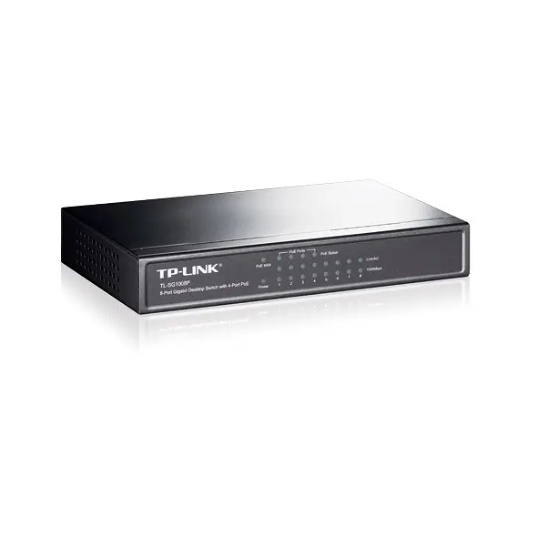 Коммутатор TL-SG1008P 8xGE (8xPoE), 65.2Вт, Неуправляемый TP-Link teh0018309 - фото 4