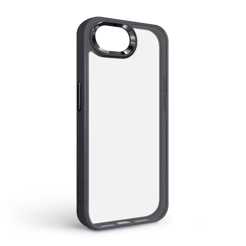 Чехол для Apple iPhone 16e/17e, UNIT2, черный, ударопрочный, прозрачный противоударный чехол-накладка из TPU и поликарбоната (PC), с защитными бортиками, защита всего корпуса от ударов и царапин, ArmorStandart (ARM83852) - фото 2