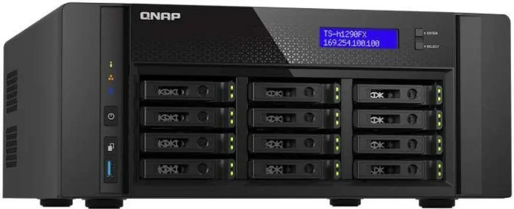 SSD накопитель Qnap (TS-H1290FX-7302P-128G) - фото 3