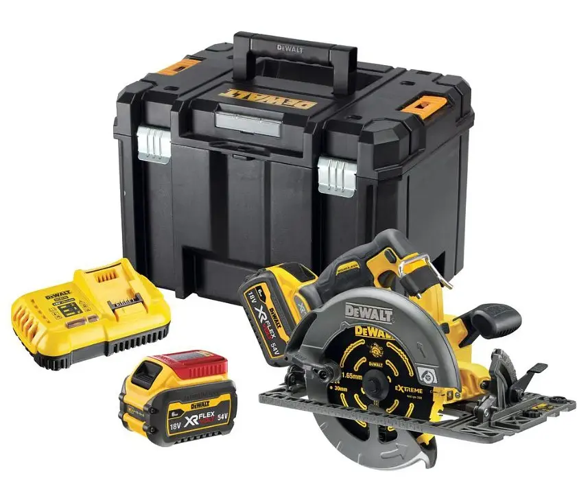 Пила дискова акумуляторна DeWalt з АКБ та ЗП DCS579T2 - фото 2