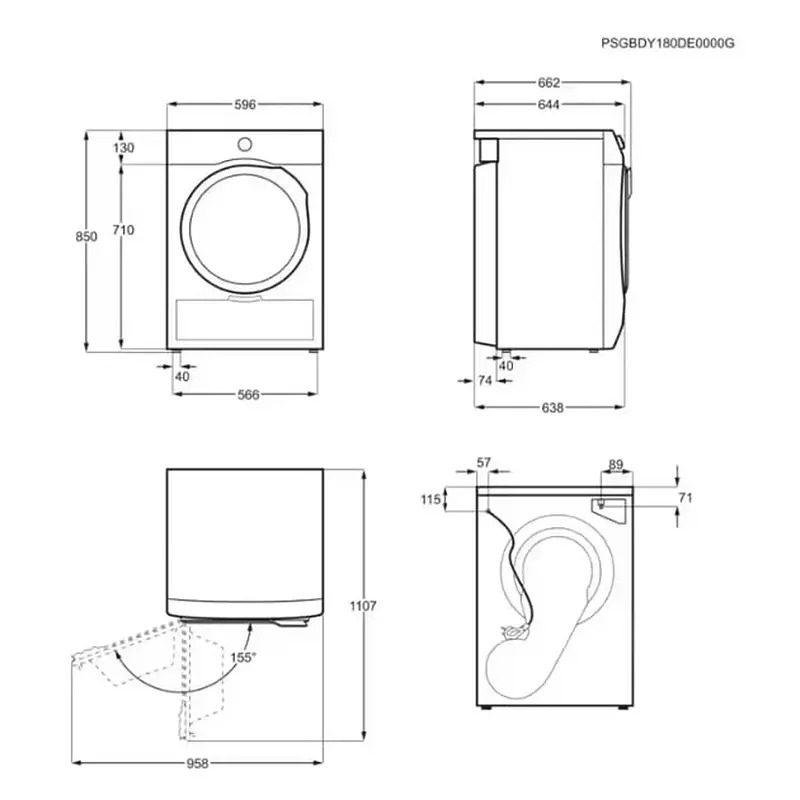 Сушильна машина ELECTROLUX EW6D171YU - фото 4