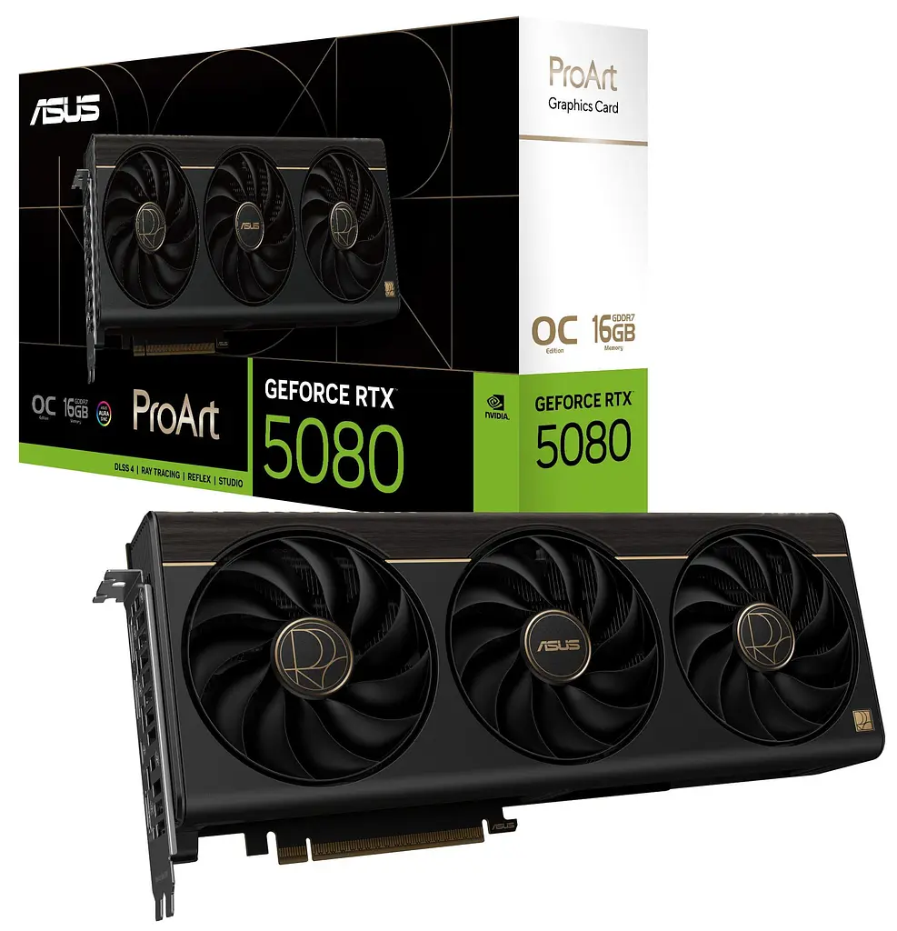 Відеокарта ASUS RTX 5080 16GB ProArt OC Edition (PROART-RTX5080-O16G) (GDDR7, 256 bit, PCI-E v5.0 x16) - фото 12