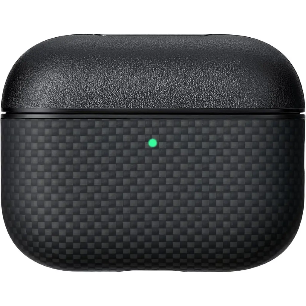 Чохол Pitaka Aramid Fiber Magnetic Case для Apple AirPods Pro 3 Black/Gray (APM2501) [170967] - фото 2