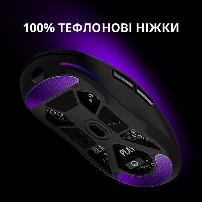 Комп'ютерна мишка Lorgar MSA10W Wireless Gaming Black (LRG-MSA10W-BK) - фото 10