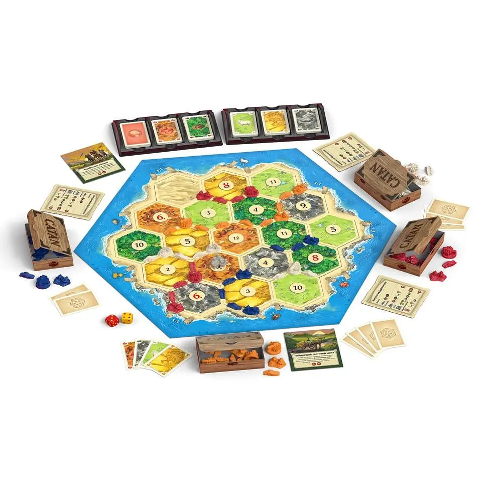 Гра настільна стратегічна ROZUM CATAN від 10 років - фото 3