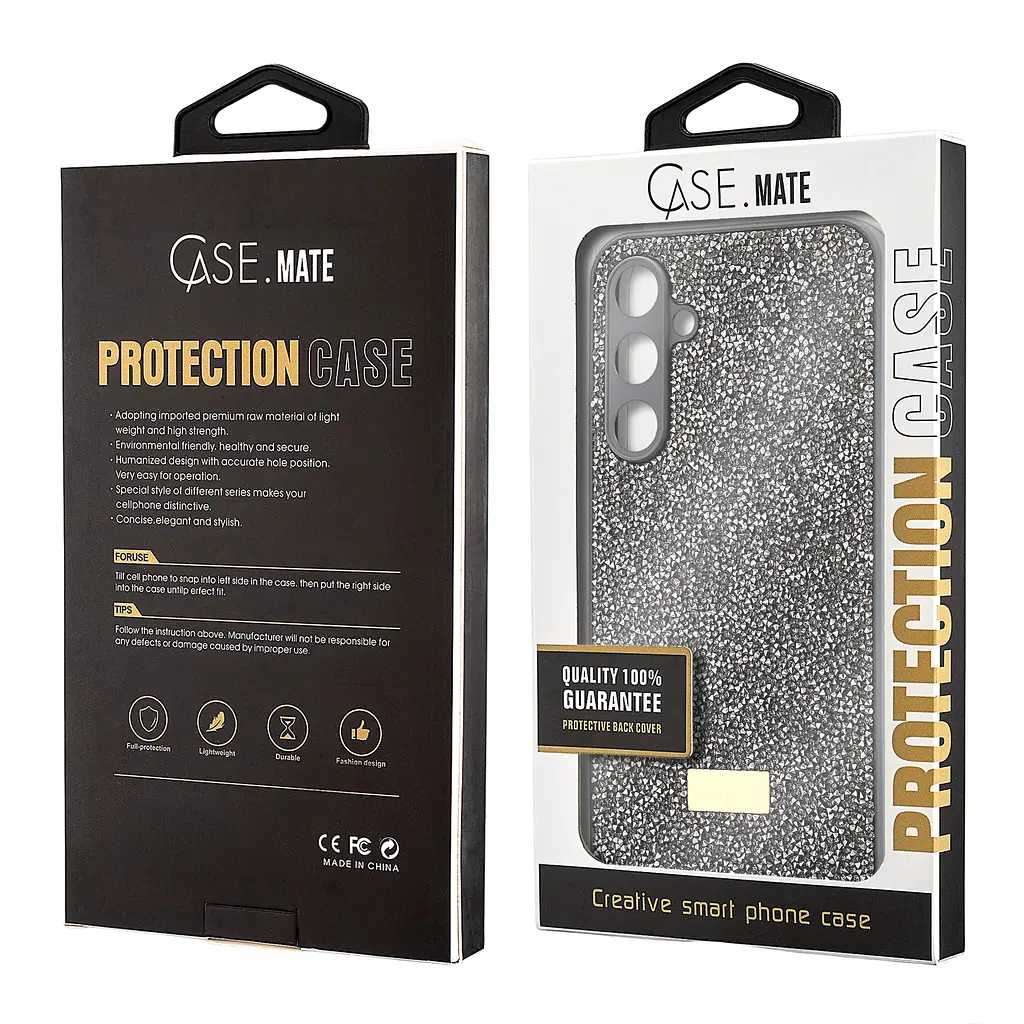 Чохол Star Diamond Samsung S23 FE (S711) Silver Black - фото 2