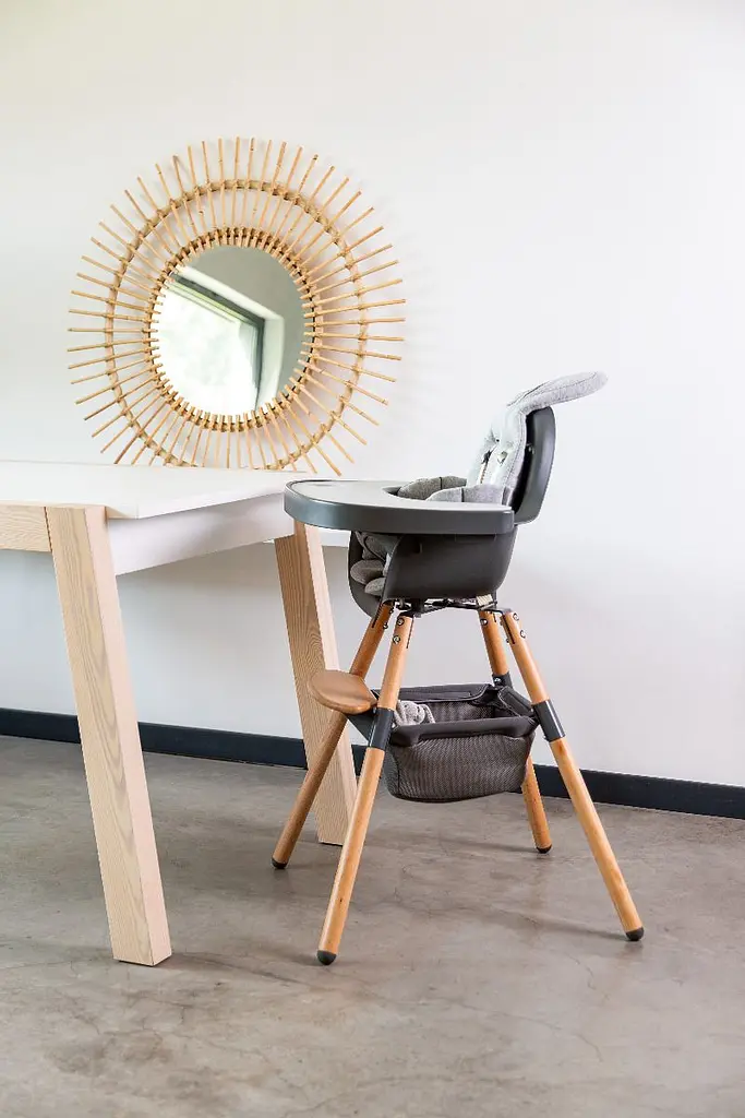 Корзина для речей до стільця для годування Childhome Evolu антрацит (CHEVOBASA) - фото 4