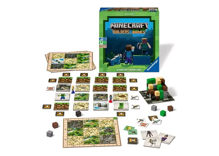 Настольная игра Ravensburger Майнкрафт: Строители и Биомы (Minecraft: Builders&Biomes) (англ.) (PS039) - фото 6