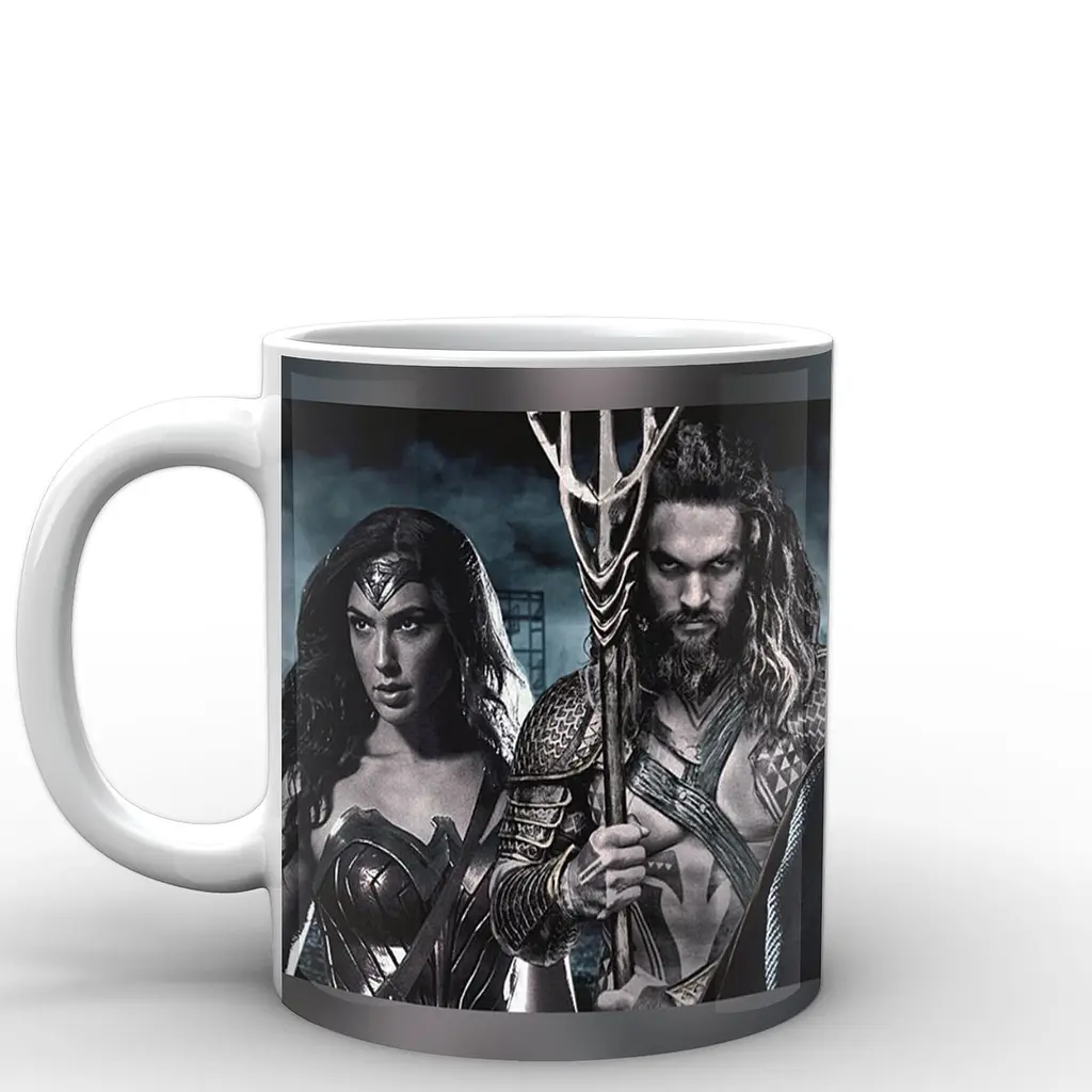 Кухоль GeekLand Чудо-Жінка Wonder Woman Batman Superman Aquaman WW.02.003 330 мл білий - фото 2
