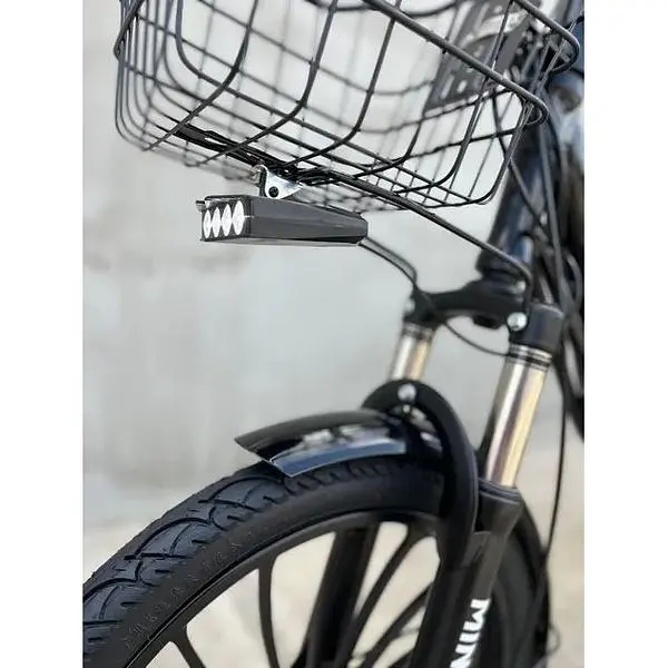 Электровелосипед Minako U20" 800W 48V 18Ah + грузовой усиленный багажник черный - фото 8