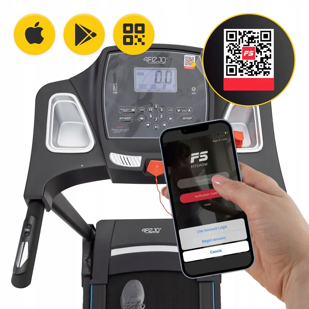 Беговая дорожка 4FIZJO TM Falco (P-5907739319272) - фото 4