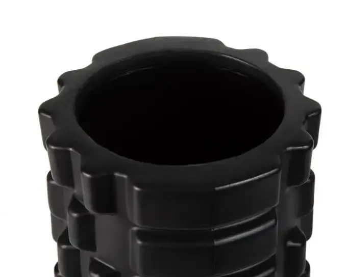 Масажний ролик (роллер) PowerPlay 4025 Massage Roller Чорний (33x14 см) (PP_4025_Black) - фото 3
