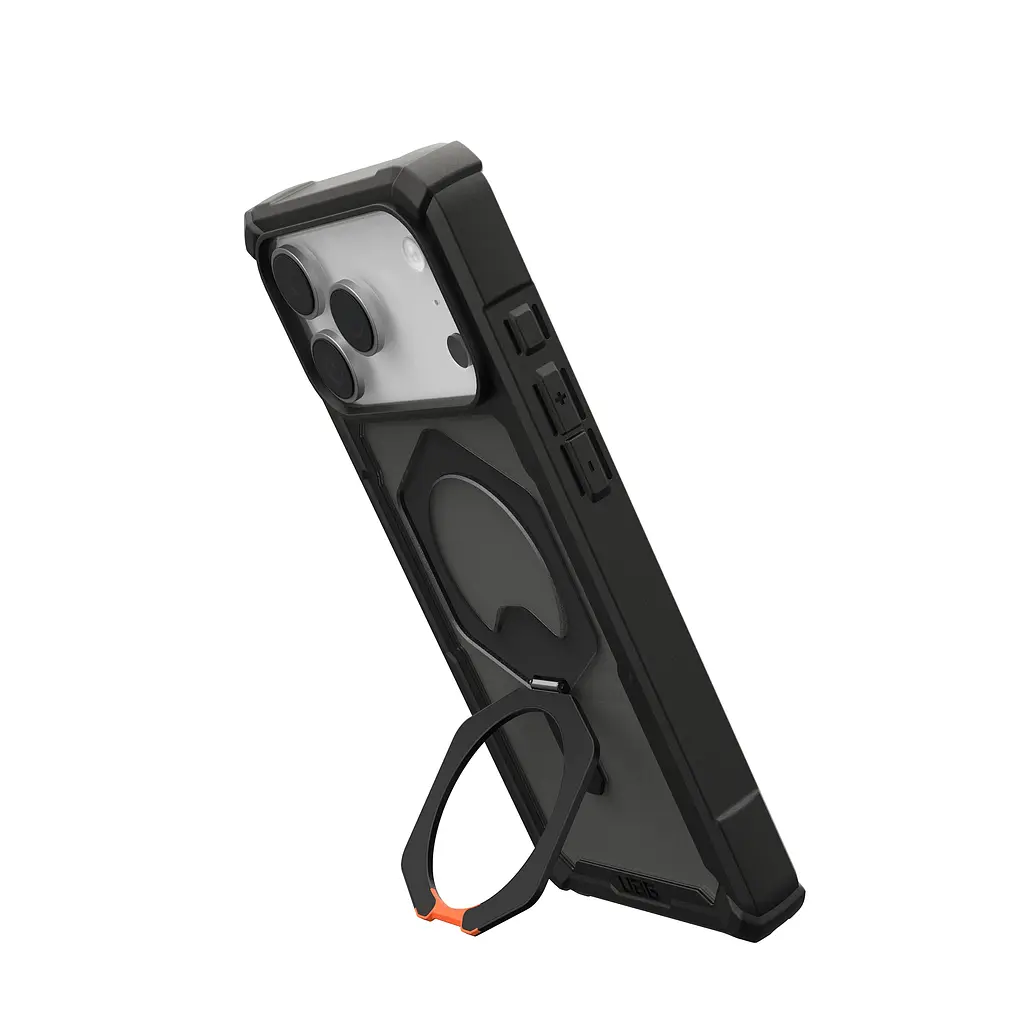 Чохол UAG для iPhone 17 Pro Max, Plasma XTE MagSafe, Black/Pop Orange teh0019297 - фото 5