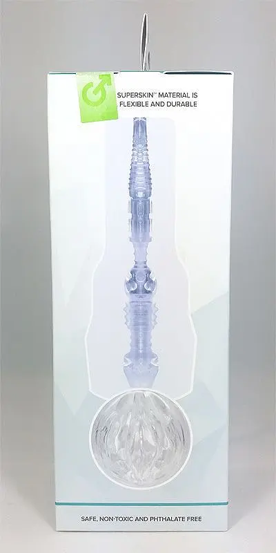 Мастурбатор-вагіна Fleshlight Ice Lady Crystal, 25х6 см - фото 5