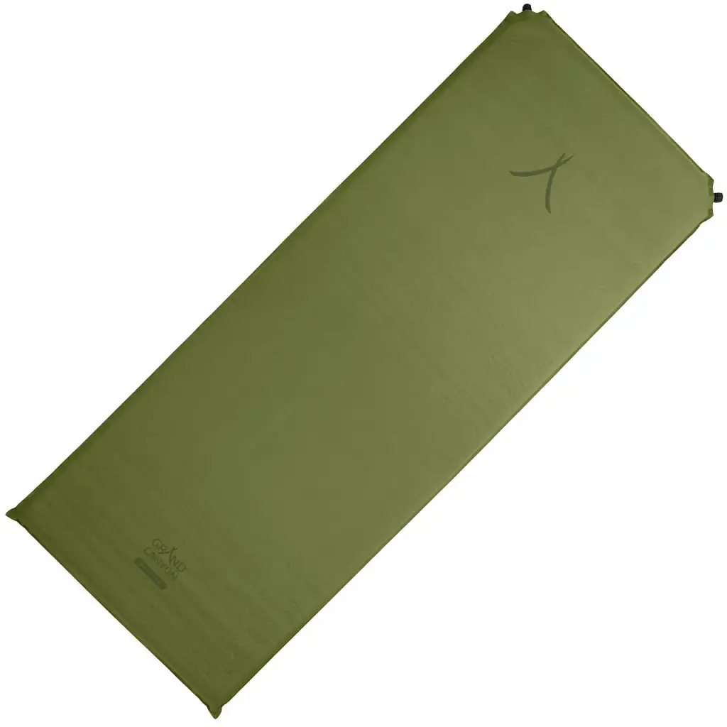 Коврик самонадувающийся Grand Canyon Hancock 5.0 XW четырехсезонный оливковый - фото 3